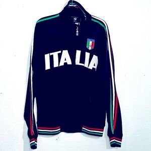 Italia Black Track Jacket